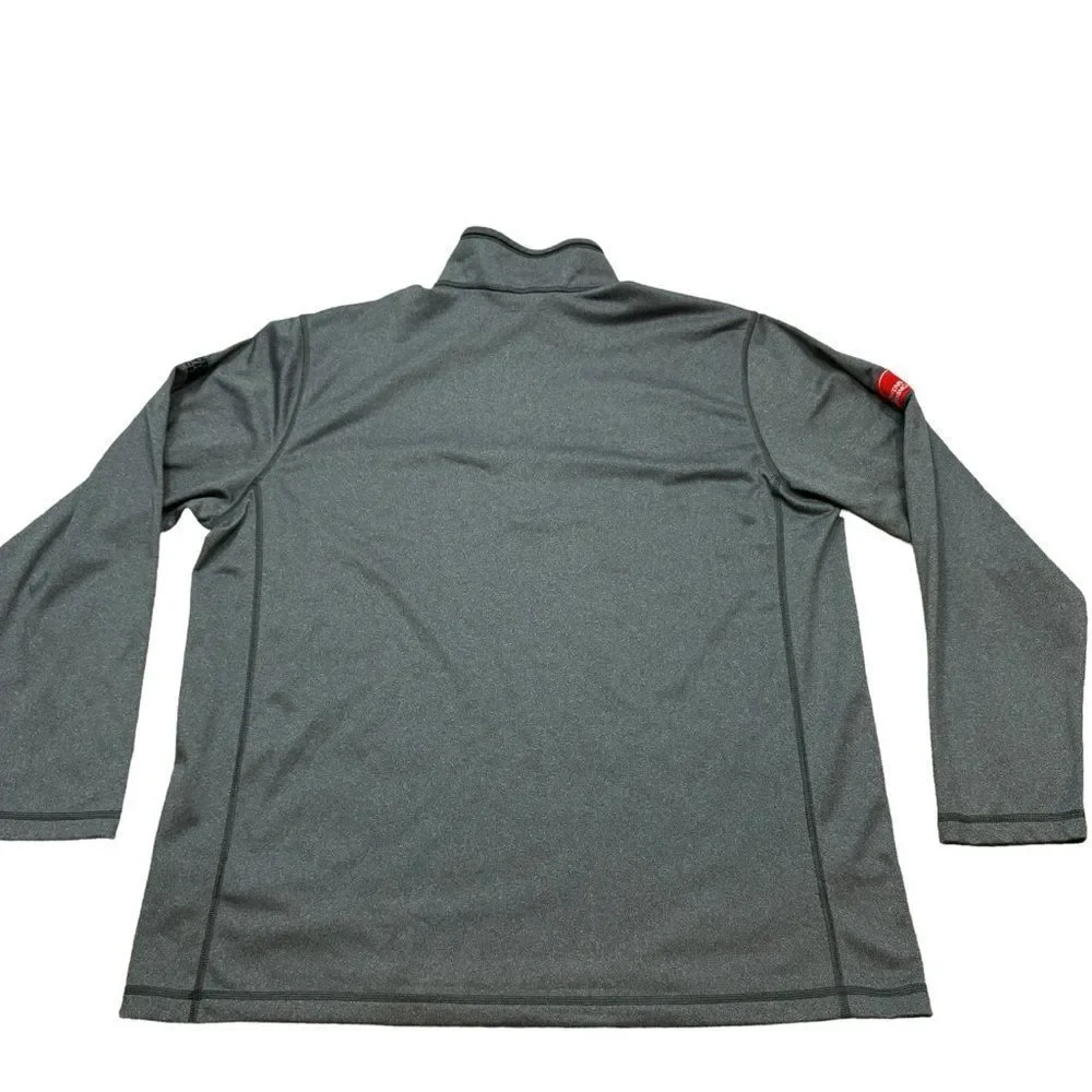 Men’s The North Face Tech 1/4 Zip Fleece Asphalt Grey Heather Size‎ XXL